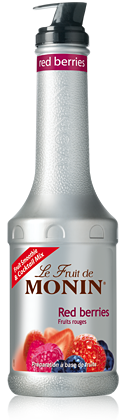 Le Fruit de MONIN Red Berries bottle