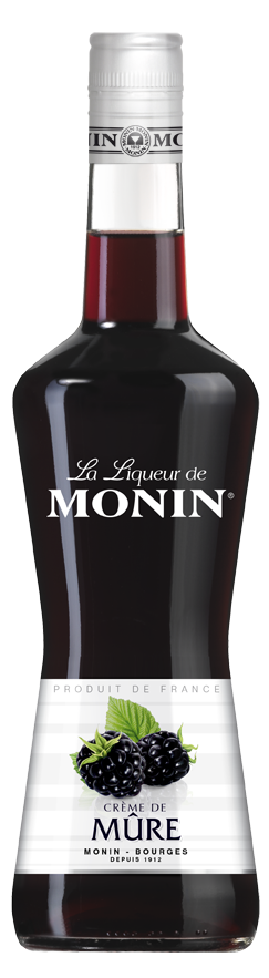 MONIN Blackberry liqueur bottle